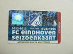 Businesscard  Eindhoven 2012/2013  Blauwe achterkant, Verzamelen, Sportartikelen en Voetbal, Ophalen of Verzenden, Gebruikt, Overige binnenlandse clubs