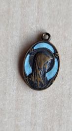 Christendom emaille Maria Hanger Lourdes, Gebruikt, Niet vindbaar, Niet vindbaar, Speldje of Pin