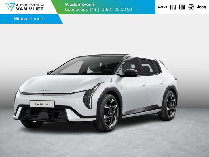 Kia EV4 GT-Line 81.4 kWh | Direct leverbaar met de lage bijt, Auto's, Kia, Bedrijf, Te koop, Overige modellen, ABS, Achteruitrijcamera