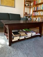 Hard houten tafel, Ophalen