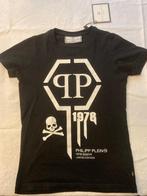 Philipp plein zwart shirt ss in maat 128 1978 skull!, Philipp Plein, Jongen of Meisje, Nieuw, Ophalen of Verzenden