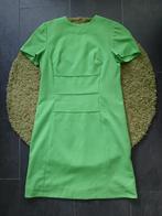 Vintage jaren 70 jurk, appel groen, maat M, Maat 38/40 (M), Verzenden, Zo goed als nieuw, Vintage