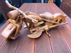 houten model harley, Ophalen of Verzenden, Zo goed als nieuw
