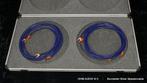 Burmester Silver Loudspeaker Cable, 2.5 Meter, Spades, Ophalen of Verzenden, Gebruikt, 2 tot 5 meter, Luidsprekerkabel