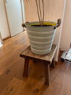 Bijzettafel plantenkrukje, Huis en Inrichting, Ophalen, Minder dan 45 cm, Minder dan 55 cm, Gebruikt