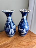 Set kobalt Delfts blauw Japans aardewerk antiek, Ophalen of Verzenden