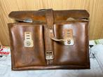 Lederen schooltas vintage, Sieraden, Tassen en Uiterlijk, Tassen | Schooltassen, Bruin, Aktetas of Boekentas, Ophalen of Verzenden