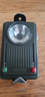 Pertrix zaklamp rood groen glas, Verzamelen, Militaria | Algemeen, Ophalen of Verzenden, Landmacht, Nederland