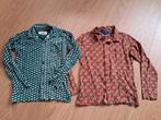 Set van 2 leuke blouses maat 134/140, Jongen of Meisje, Overhemd of Blouse, Ophalen of Verzenden, Zo goed als nieuw