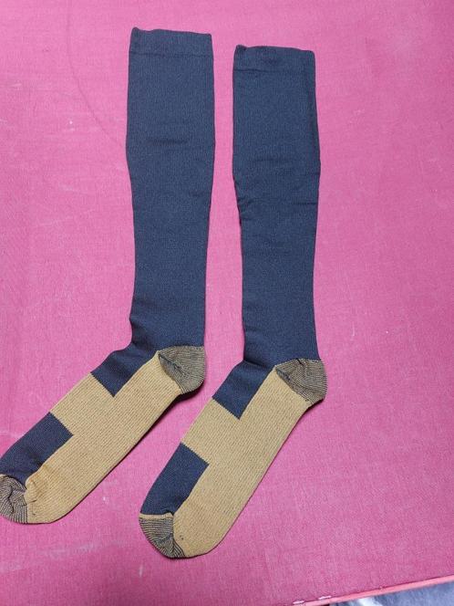 compressiekousen, compressie kousen, Kleding | Heren, Sokken en Kousen, Zo goed als nieuw, Maat 39 t/m 42, Zwart, Ophalen of Verzenden