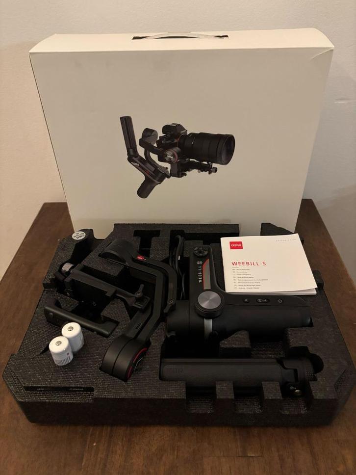 Zhiyun Weebill S (ZGAN) - Gimbal, Audio, Tv en Foto, Fotografie | Statieven en Balhoofden, Zo goed als nieuw, Balhoofd, Minder dan 150 cm