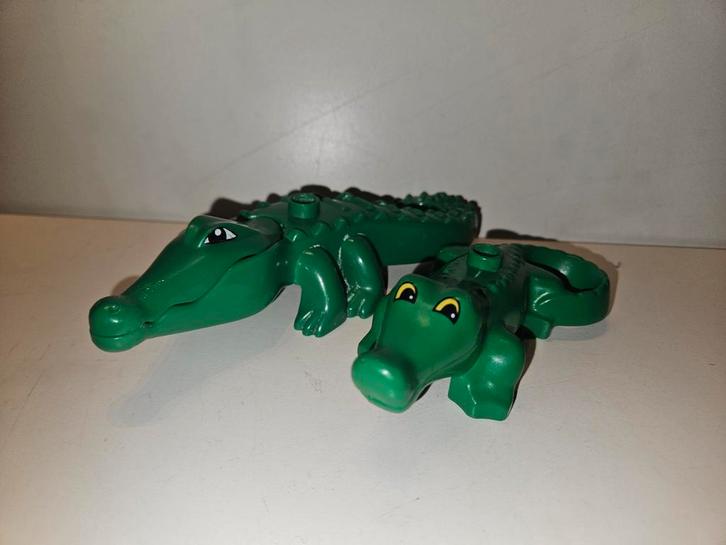 Lego duplo krokodil met baby krokodil, Kinderen en Baby's, Speelgoed | Duplo en Lego, Zo goed als nieuw, Duplo, Ophalen of Verzenden
