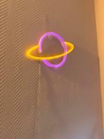 Planeet neon sign wand verlichting USB of batterijen, Ophalen of Verzenden, Zo goed als nieuw
