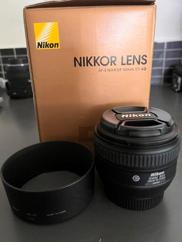 Nikon AF-S NIKKOR 50mm f/1.4G beschikbaar voor biedingen