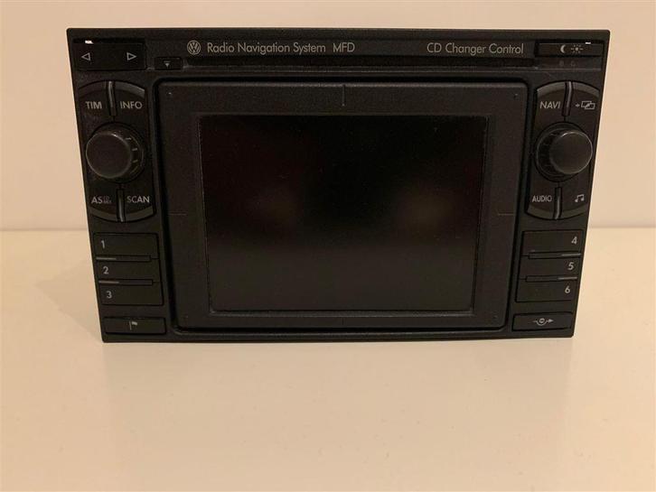 Vw MFD 1 Navigatie navigatiesystem Golf 4 Passat Polo Tdi TS, Auto diversen, Auto-accessoires, Zo goed als nieuw, Verzenden