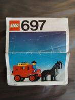 Lego 697 - Paard met wagen, Ophalen of Verzenden, Gebruikt, Complete set, Lego