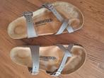 Birkenstock slippers. Maat 40 Taupe, Kleding | Dames, Schoenen, Ophalen of Verzenden, Zo goed als nieuw