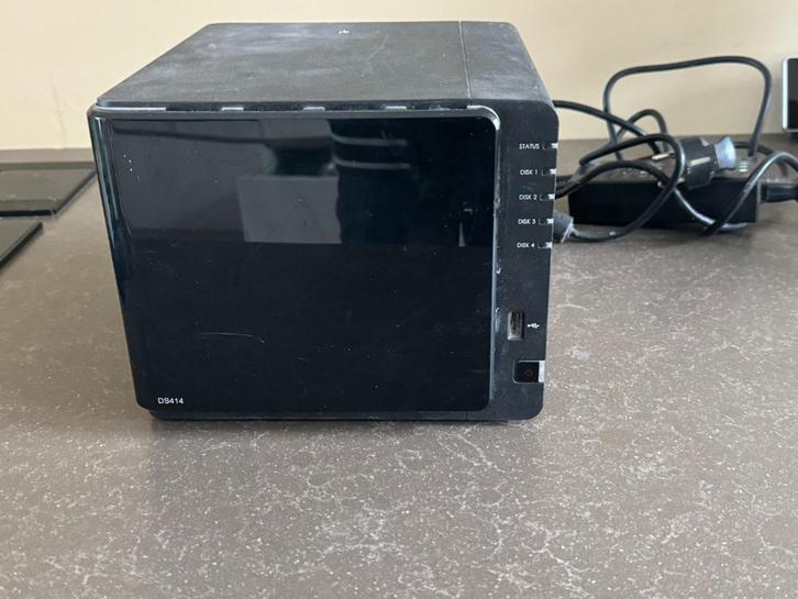 Synology DS414 NAS + 4x 3TB WD Red, Computers en Software, NAS, Zo goed als nieuw, Ophalen of Verzenden