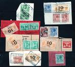 Trein- en Pakketstempels w.o. Warmond en Gieten (21), Verzenden, T/m 1940, Gestempeld