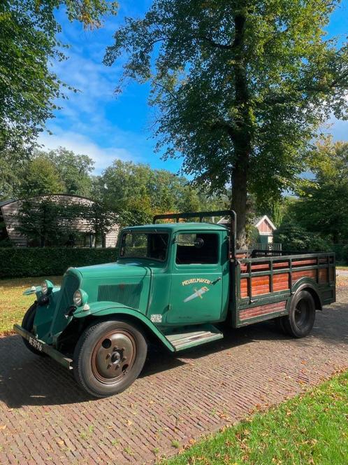 Citroën U23 / 23RU oldtimer vrachtwagen, Auto's, Oldtimers, Particulier, Lederen bekleding, Citroën, Benzine, Overige carrosserieën