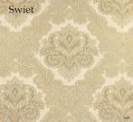 6989 barok taupe vintage behang warm rustig chic swiet, Huis en Inrichting, Stoffering | Behang, Verzenden, 75 m² of meer, Beige