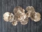Gouden bloemen decoratie, Huis en Inrichting, Woonaccessoires | Wanddecoraties, Ophalen, Zo goed als nieuw