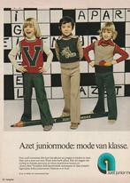 Retro reclame 1973 Azet jongensmode mode met klasse, Verzenden, Overige typen