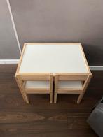 Kinderstoeltjes met tafel, Kinderen en Baby's, Kinderkamer | Tafels en Stoelen, Ophalen, Zo goed als nieuw, Tafel(s) en Stoel(en)