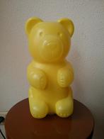 Vintage Messow Gummibeer-/Teddybeerlamp geel jaren 80, Kunststof, Ophalen of Verzenden, Minder dan 50 cm, Haribo gummibeer