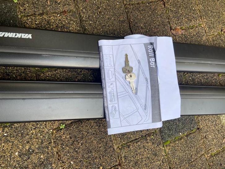 YAKiMA dakdragers JEEP renagade vanaf 2014, Auto diversen, Dakdragers, Zo goed als nieuw, Ophalen of Verzenden