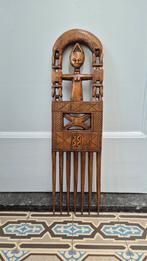 Afrikaans houtsnijwerk Kam, Antiek en Kunst, Ophalen of Verzenden