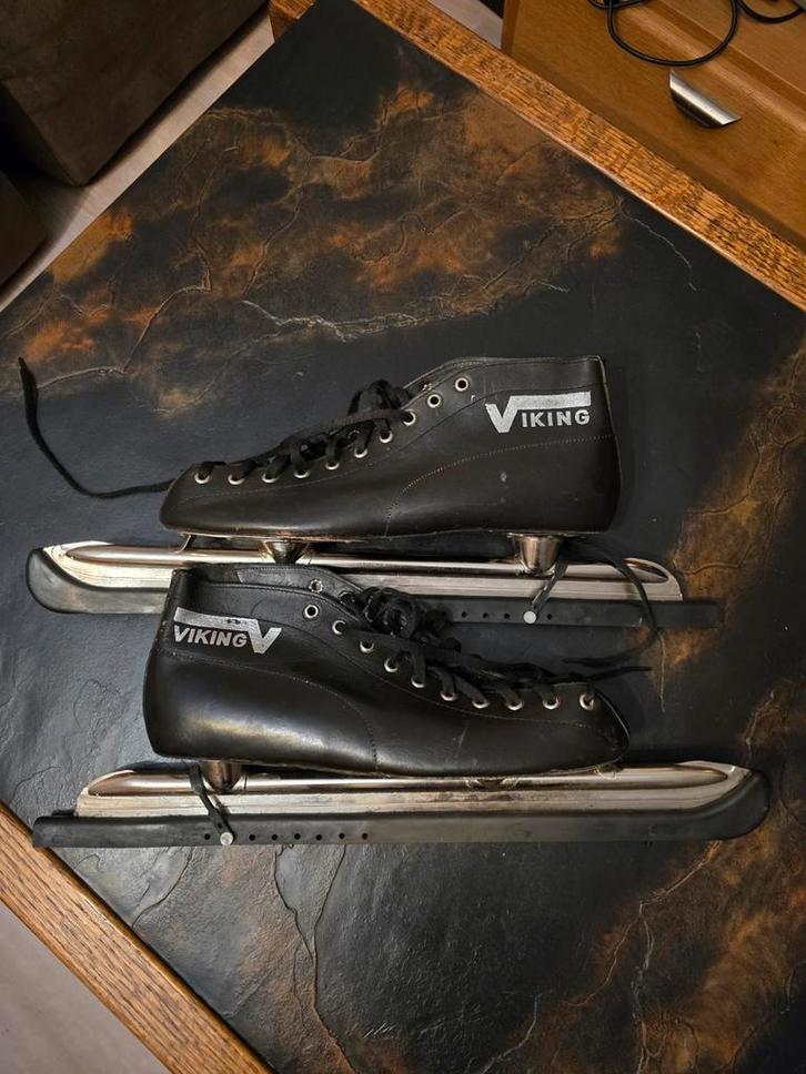 Viking V Noren schaatsen - Maat 44 GESLEPEN SCHAATSEN, Sport en Fitness, Schaatsen, Gebruikt, Noren, Viking, Ophalen of Verzenden