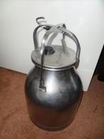 Melkemmer - RVS met klemdeksel 20 liter, Antiek en Kunst, Curiosa en Brocante, Ophalen