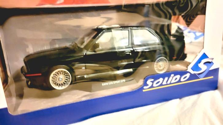 1:18 Solido BMW M3 Evo E30 Kleine auto, groot plezier, Hobby en Vrije tijd, Modelauto's | 1:18, Nieuw, Auto, Solido, Ophalen of Verzenden