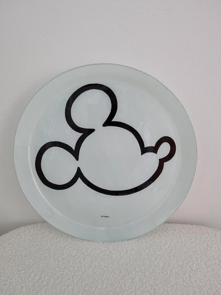 Nieuw !! Een groot bord /schaal met Mickey mouse erop., Verzamelen, Disney, Servies, Mickey Mouse, Ophalen of Verzenden