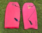 2 stevige bodyboards met hoes (Morey en Tribord), Ophalen, Gebruikt, Met koord