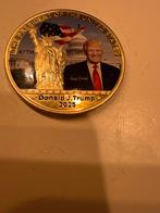 Donald J. Trump 2025 goud Herdenkingsmunt Collectors item, Ophalen of Verzenden, Noord-Amerika, Goud