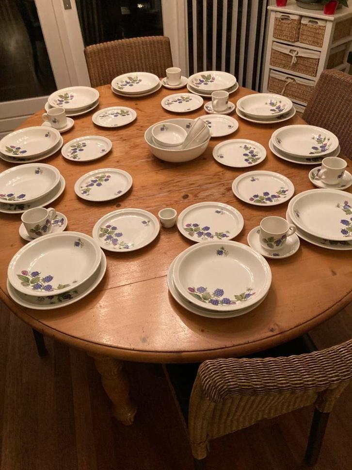 Bosvruchten servies niet marjolijn bastin, Antiek en Kunst, Antiek | Servies compleet, Ophalen of Verzenden