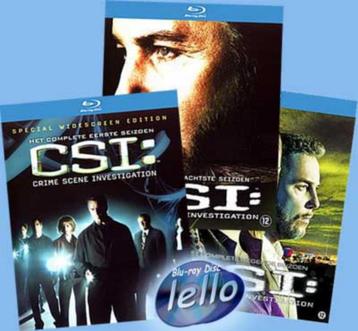 Blu-ray: CSI Las Vegas, Seizoen 1, 8 & 9 (William Petersen)