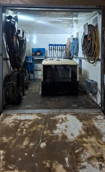 Mobiele straal unit. Trailer, straalmachine, zeer compleet.  beschikbaar voor biedingen