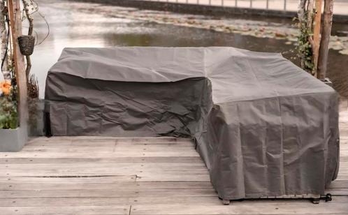Grijze hoes voor tuin hoekbank nieuw in ongeopende doos., Tuin en Terras, Tuinmeubel-accessoires, Nieuw, Ophalen of Verzenden