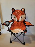Leuke kinderstoel / campingstoel met vossenprint, Kinderen en Baby's, Ophalen of Verzenden, Zo goed als nieuw, Stoel