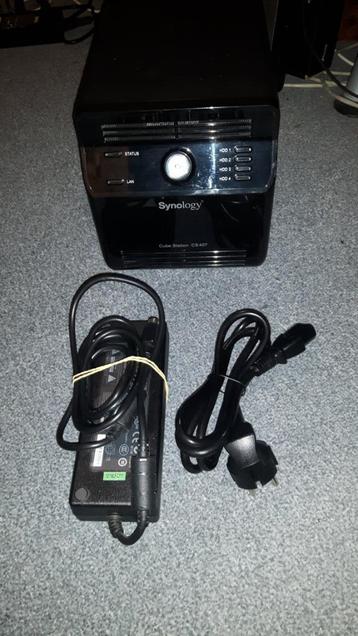 Synology Cube Station CS407 Black met 4 X 1TB disken  7-5 beschikbaar voor biedingen
