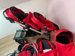 City Select Baby Jogger Duowagen Compleet, Gebruikt, Verstelbare duwstang, Combiwagen, Ophalen