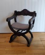 Antieke Fauteuil met Wapen, Antiek en Kunst, Antiek | Meubels | Stoelen en Banken, Ophalen of Verzenden