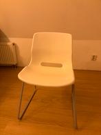 IKEA Snille stoel - wit, Kunststof, Gebruikt, Wit, Ophalen of Verzenden