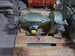 slijpmachine 400volt, Doe-het-zelf en Verbouw, Gereedschap | Slijpmachines, Ophalen, Gebruikt, Minder dan 700 watt, Werkbankslijpmachine