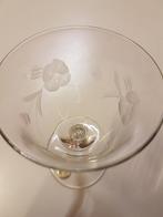 Gegraveerde glazen Elly 2 stuks 11,7 x 7, Ophalen of Verzenden