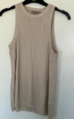 H&M | maat S | beige tanktop, H&M, Beige, Ophalen of Verzenden, Zo goed als nieuw
