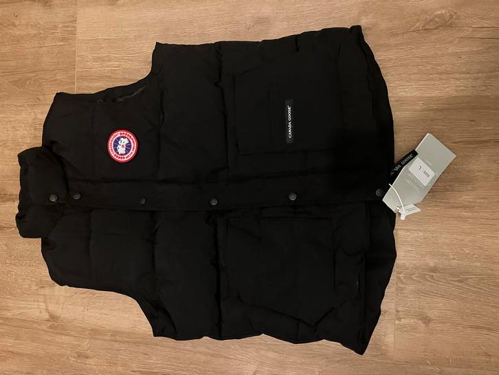 Canada Goose Bodywarmer - Topkwaliteit!, Kleding | Heren, Bodywarmers, Nieuw, Maat 52/54 (L), Zwart, Ophalen of Verzenden